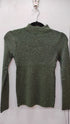 High Neck Shimmer Pullover